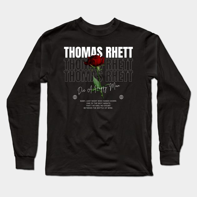 Thomas Rhett // Flower Long Sleeve T-Shirt by TOY MACHINE 